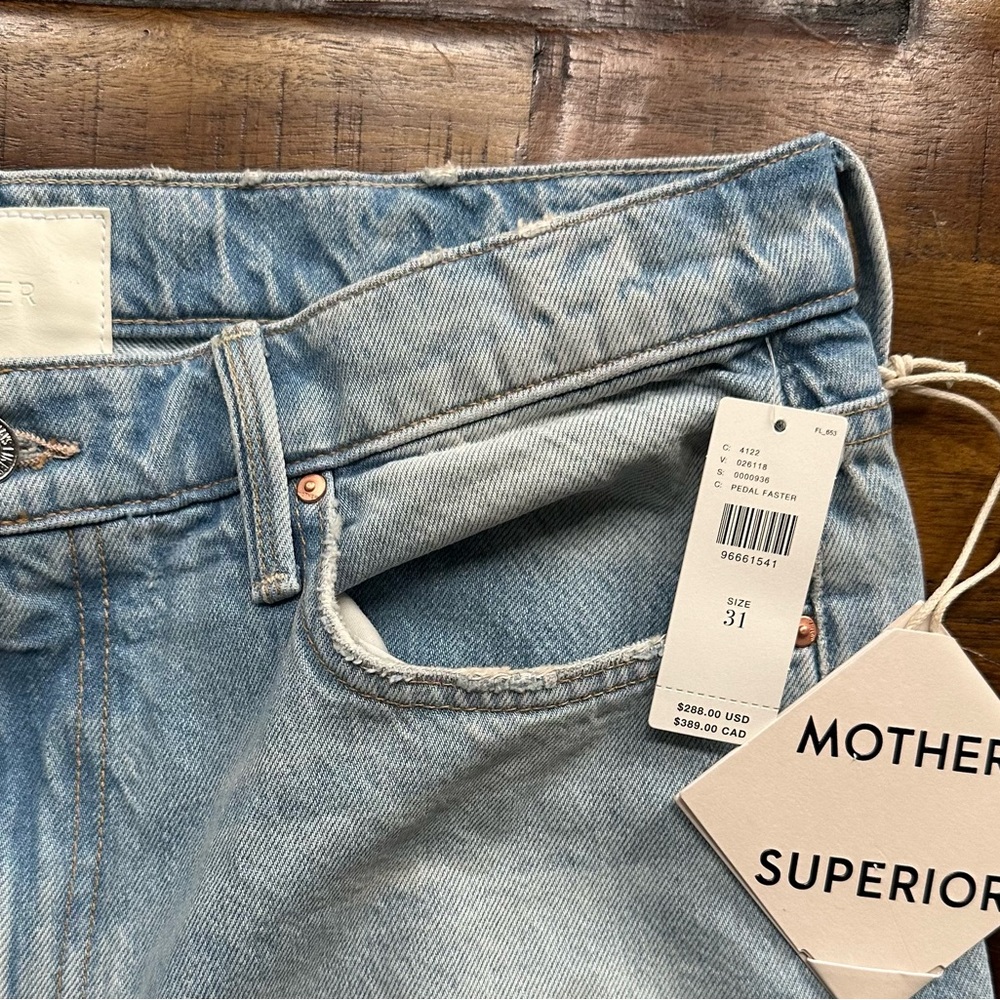Mother Superior Jeans fit like 29